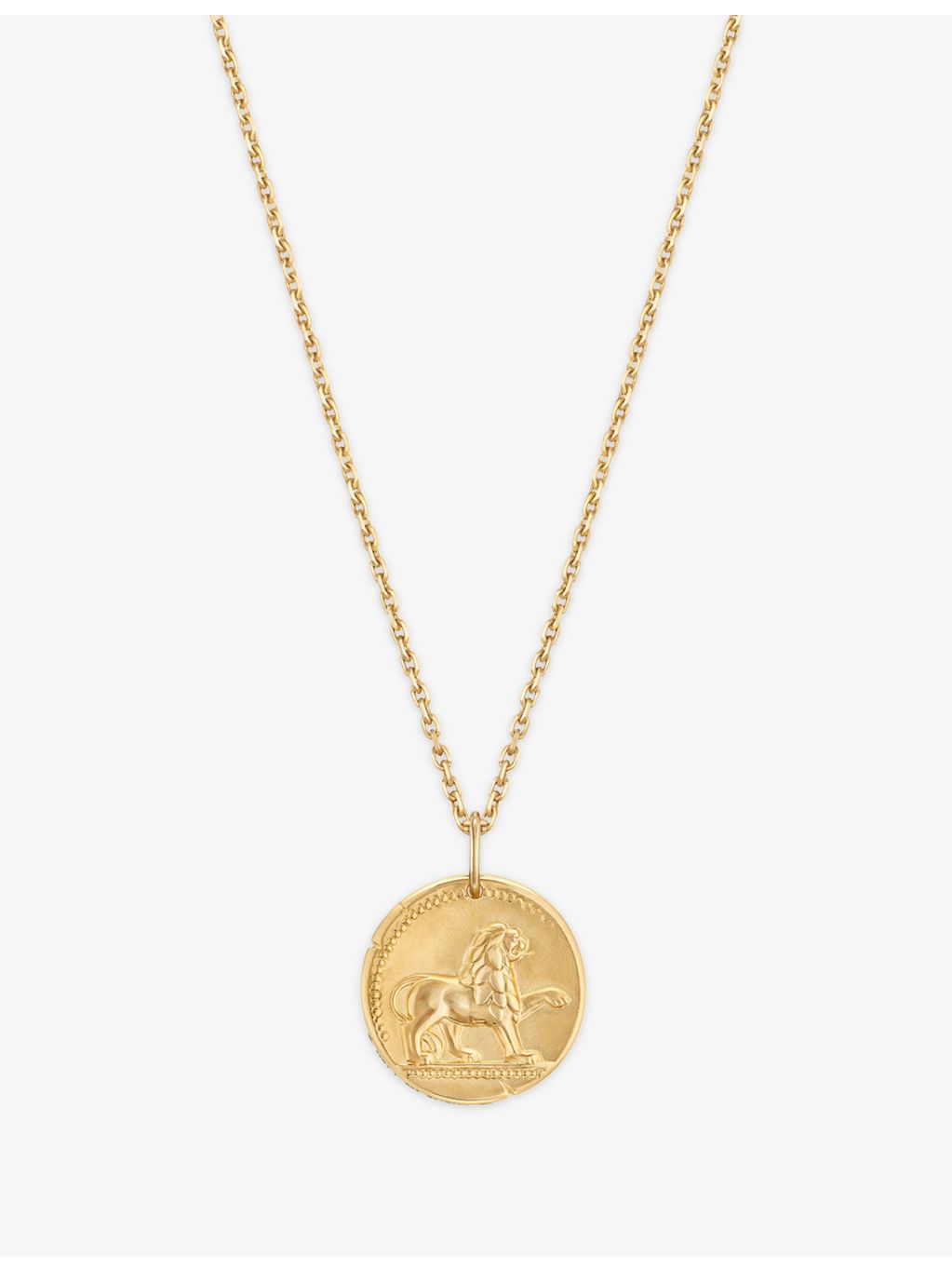 Van Cleef & Arpels Leo medal in 18ct yellow gold (British brand)