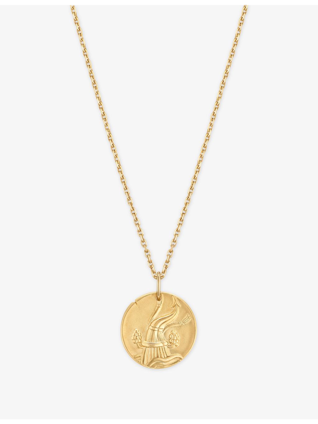 Van Cleef & Arpels 18ct yellow gold zodiac medal - British product