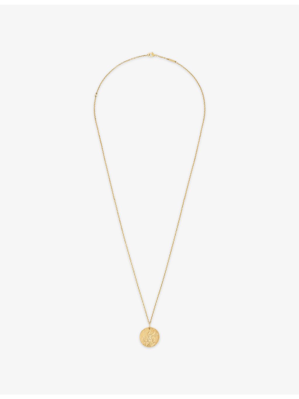 Van Cleef & Arpels 18ct yellow gold zodiac medal - British product