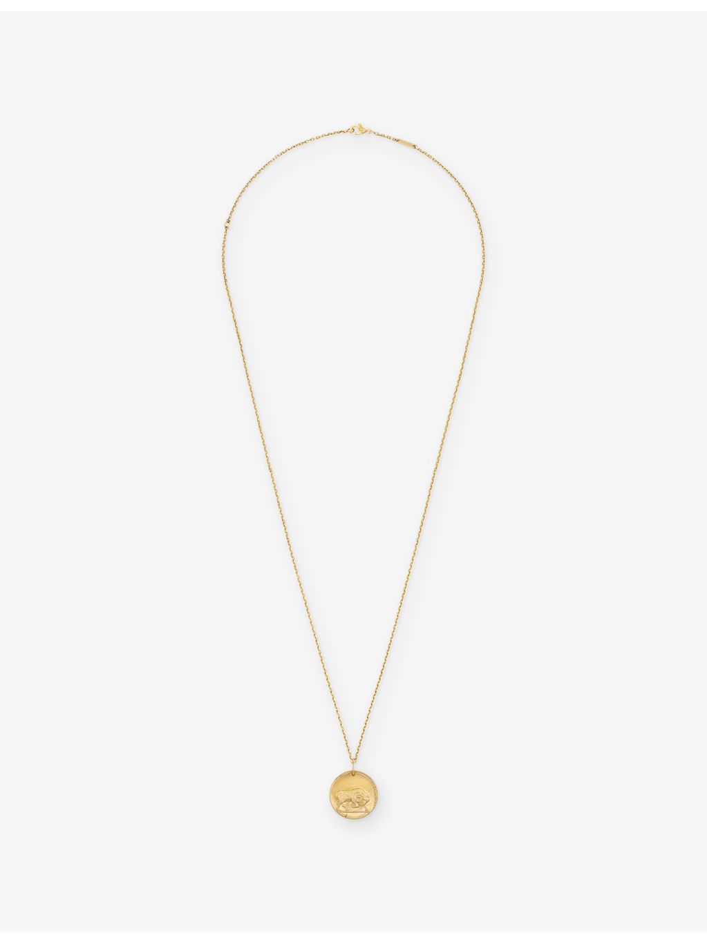 Van Cleef & Arpels Aries 18ct yellow gold medal - British product