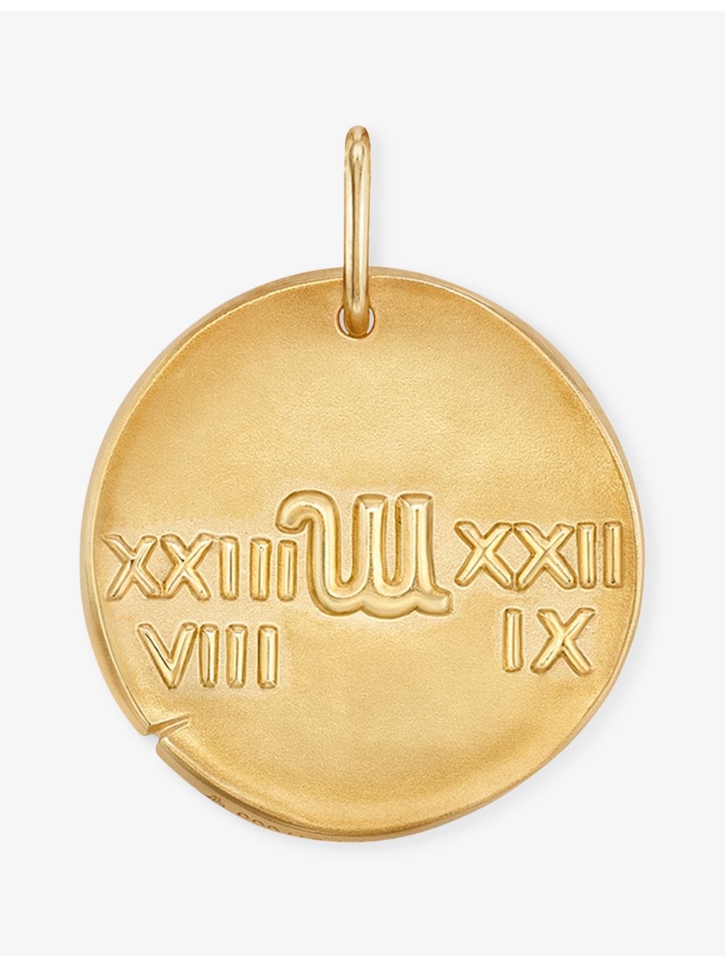 Van Cleef & Arpels 18ct yellow gold Virgo medal, UK version
