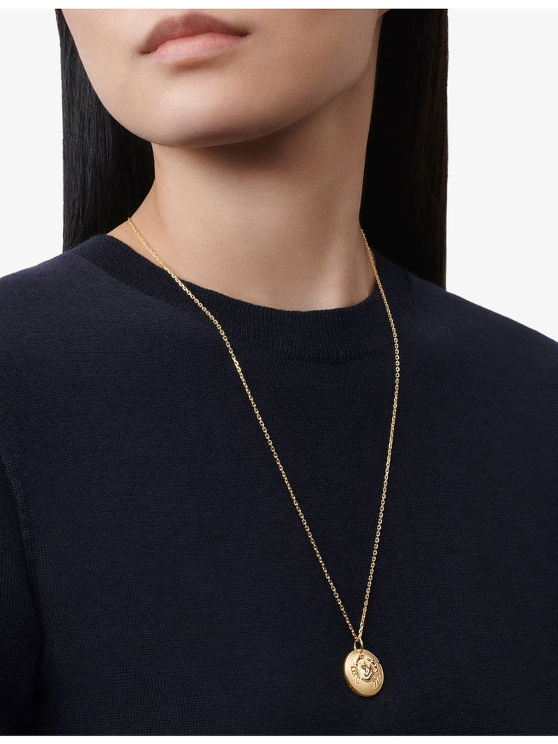 Van Cleef & Arpels 18ct yellow gold Cancer zodiac medal - British product