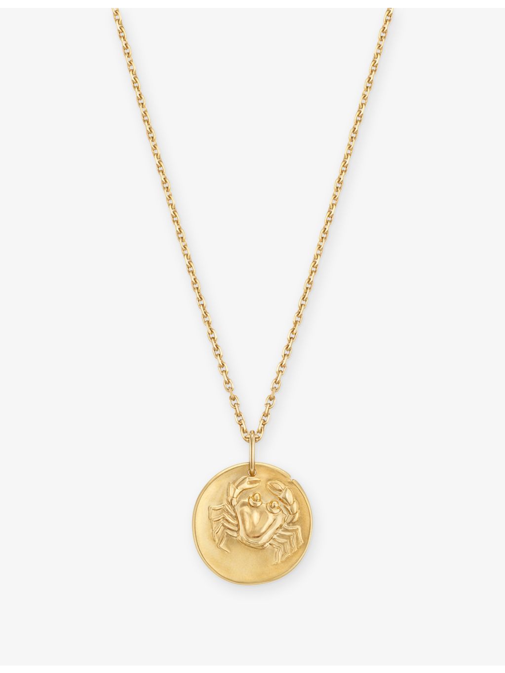 Van Cleef & Arpels 18ct yellow gold Cancer zodiac medal - British product