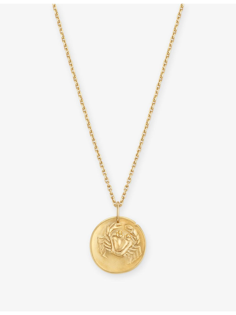 Van Cleef & Arpels 18ct yellow gold Cancer zodiac medal - British product