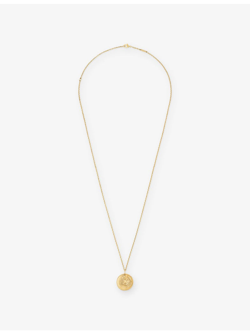 Van Cleef & Arpels 18ct yellow gold Cancer zodiac medal - British product