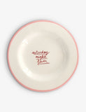 Laetitia Rouget stoneware dessert plate Saturday Night Fever 20cm, UK version