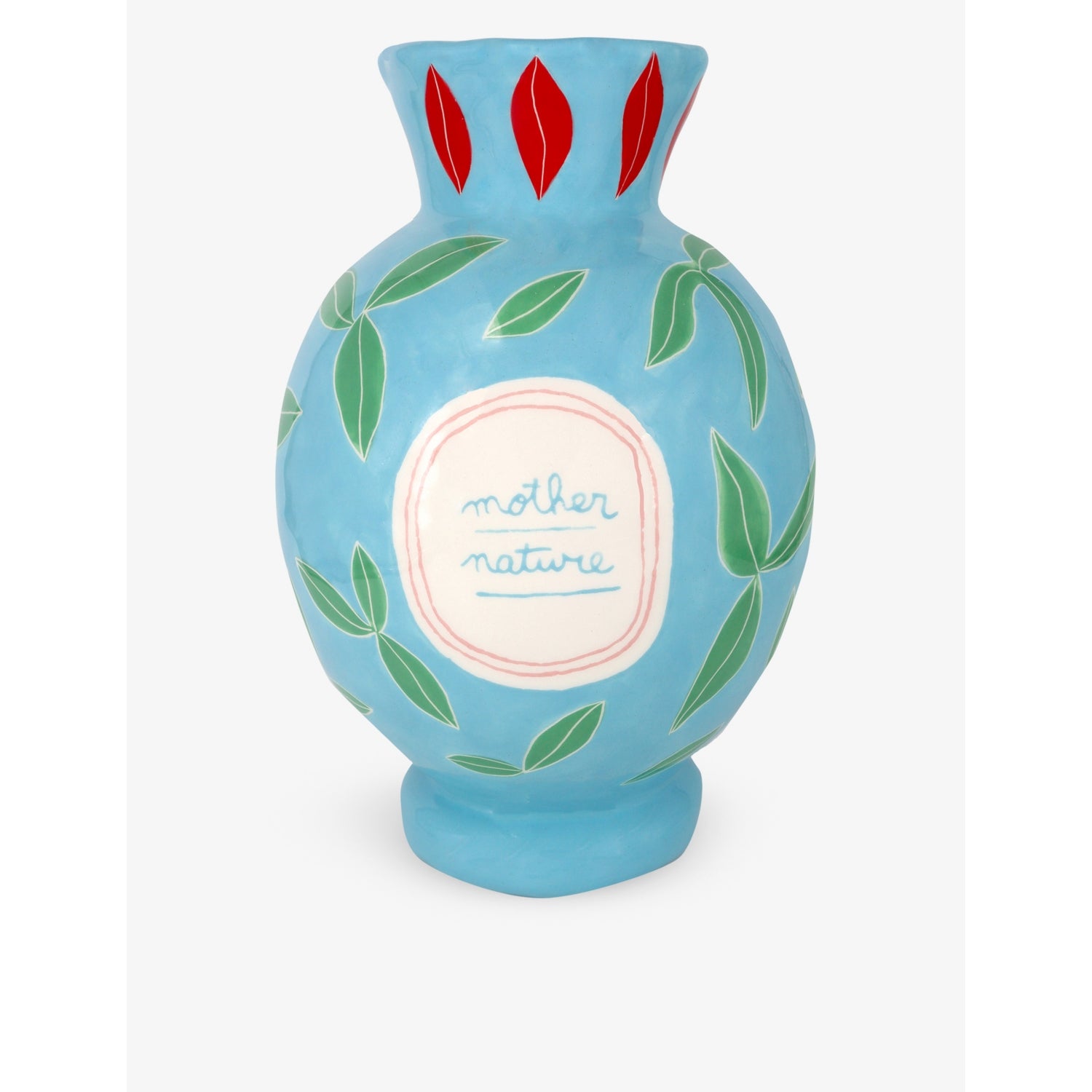 Laetitia Rouget Mother Nature earthenware vase 28cm, UK version