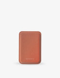 MINTAPPLE logo-embossed MagSafe leather wallet (British brand)