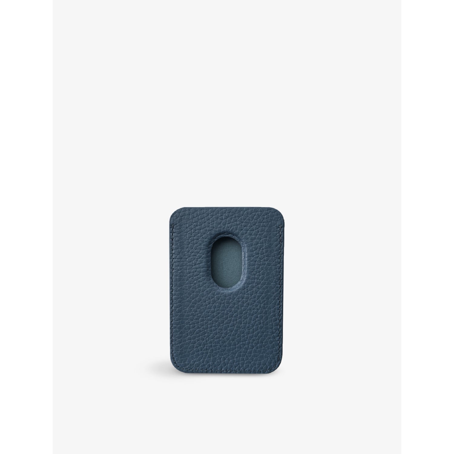 Mintapple logo-embossed MagSafe leather wallet for iPhone (British brand)
