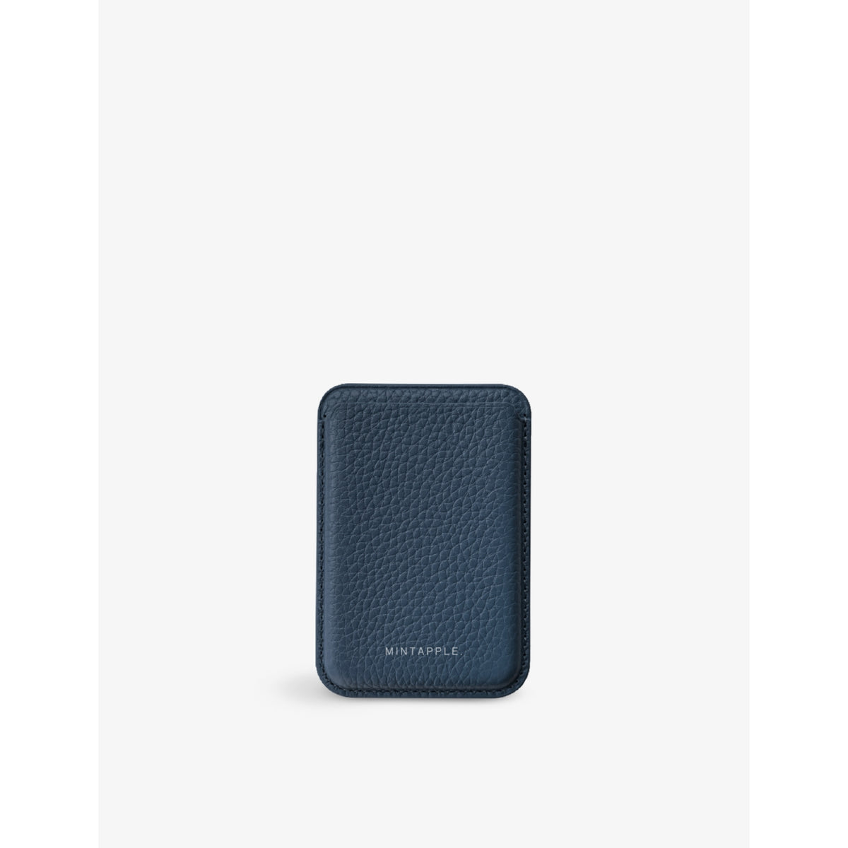 Mintapple logo-embossed MagSafe leather wallet for iPhone (British brand)