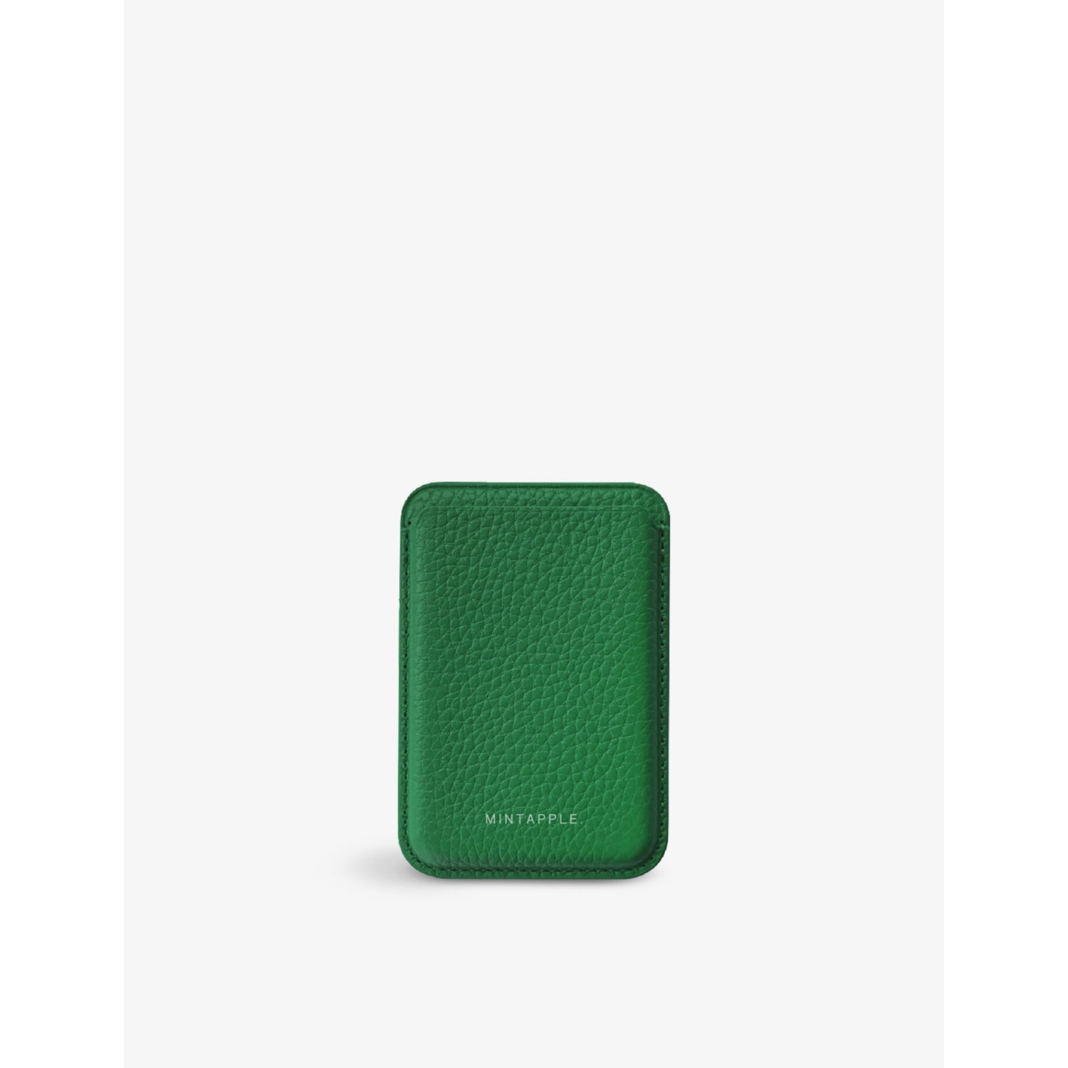 MINTAPPLE MagSafe leather wallet logo embossed (British brand)