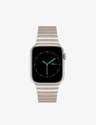 MINTAPPLE stainless steel link watch strap 44mm - British product