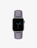 Mintapple grained leather watch strap 40mm, imported from the UK