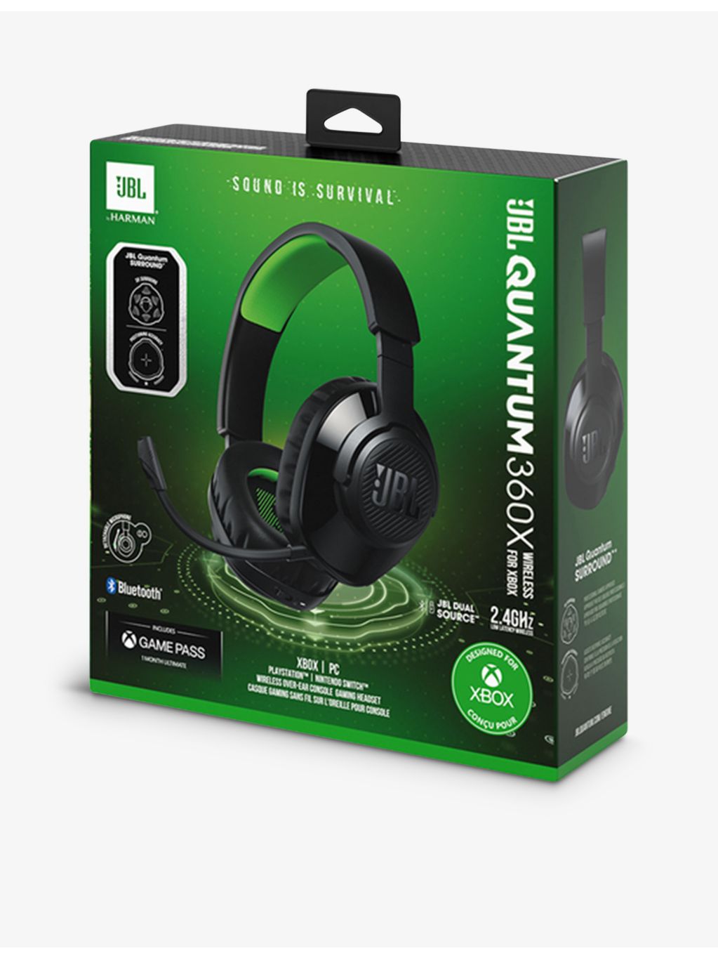 JBL Quantum 360X wireless headset for Xbox, UK version