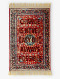 Seletti woven rug Change is Possible 120x80cm, UK version