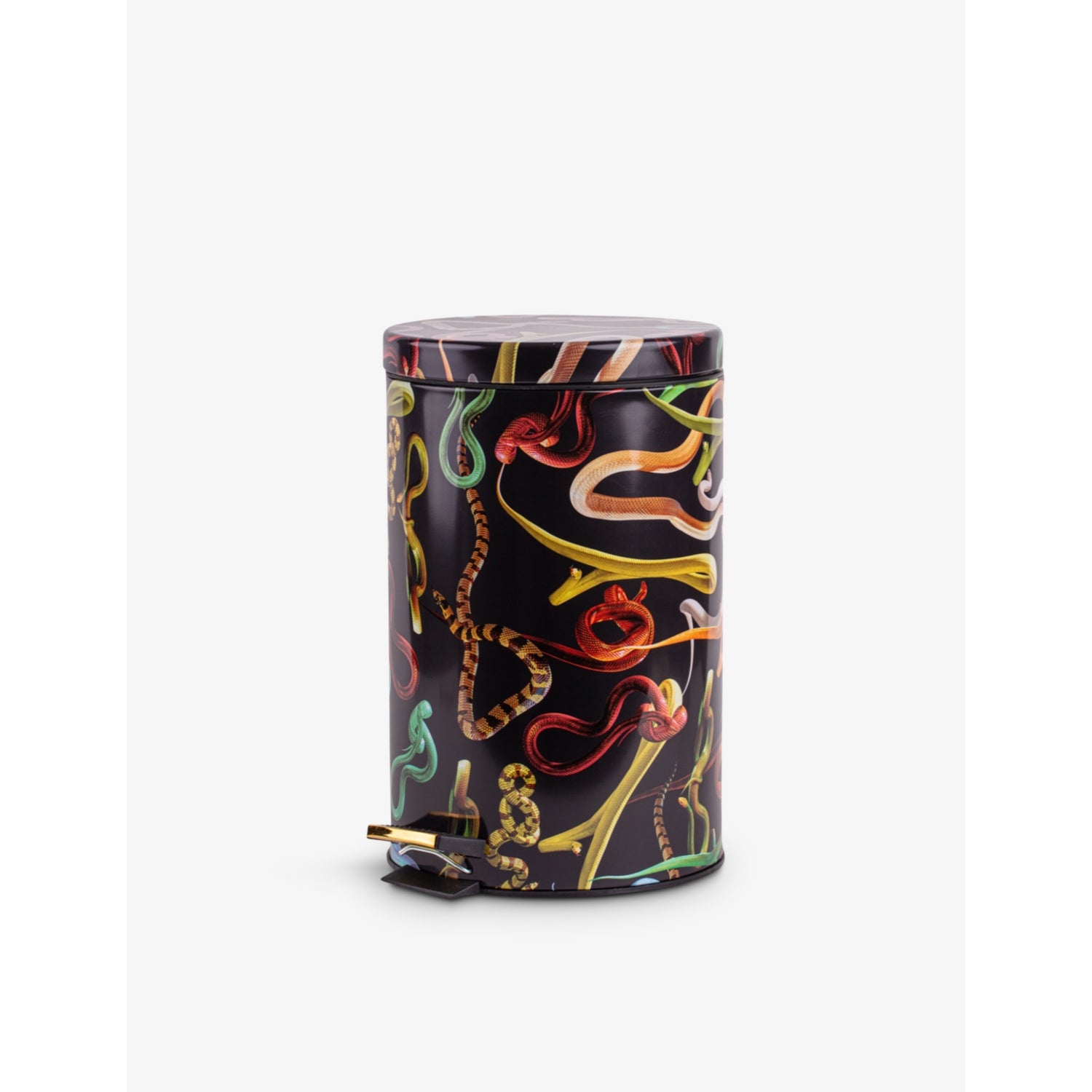Seletti Toiletpaper Snakes metal bin 12L - British product