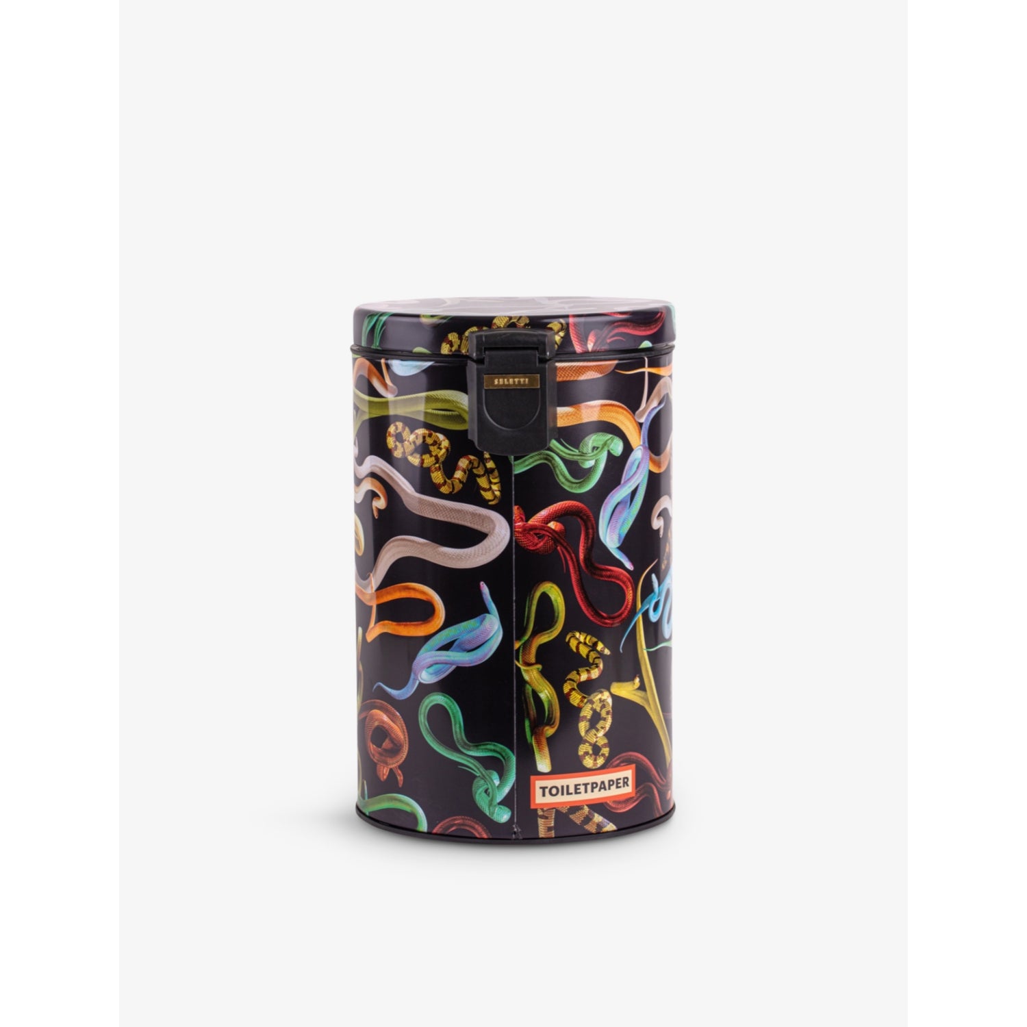 Seletti Toiletpaper Snakes metal bin 12L - British product