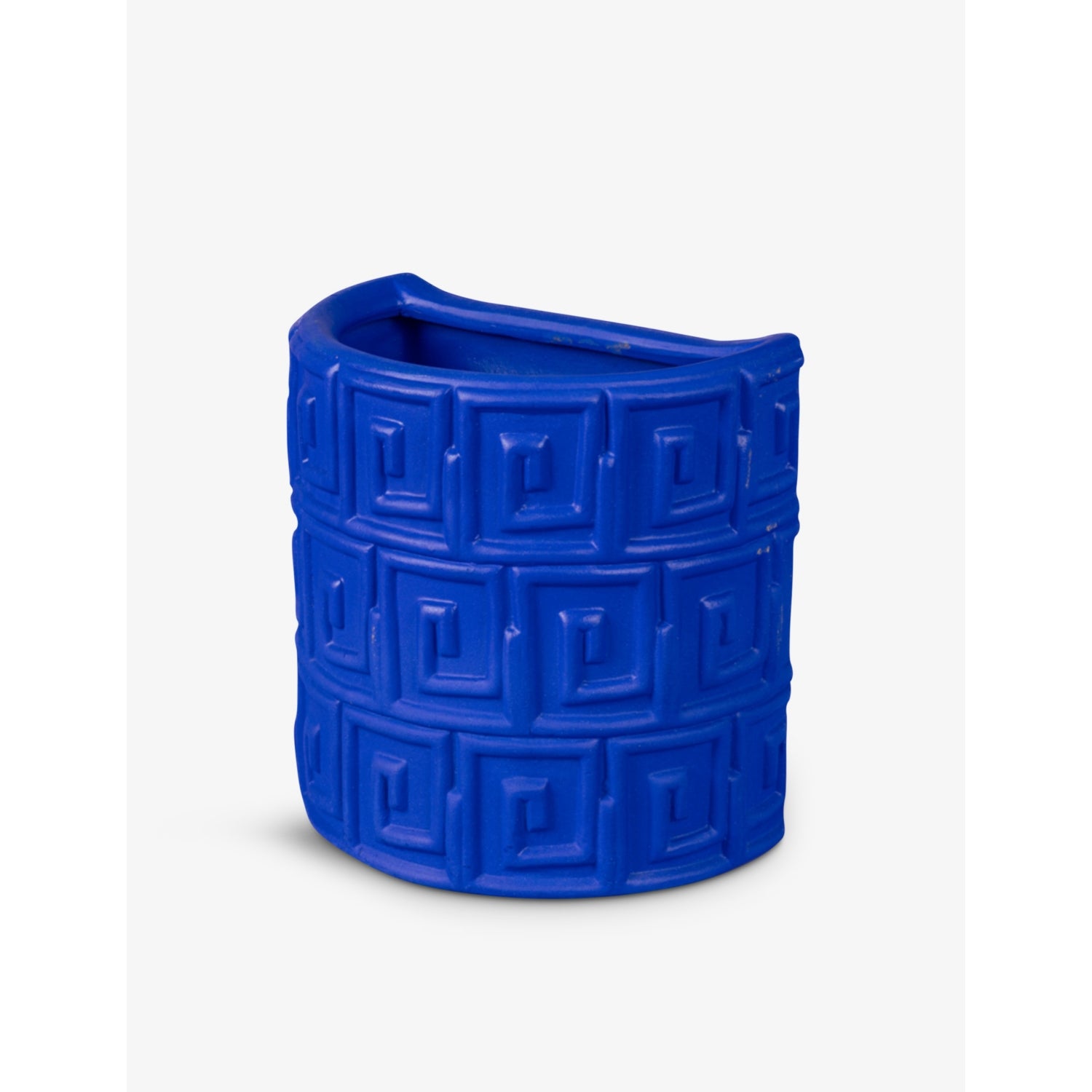 Seletti Greche terracotta wall vase 25cm, UK version