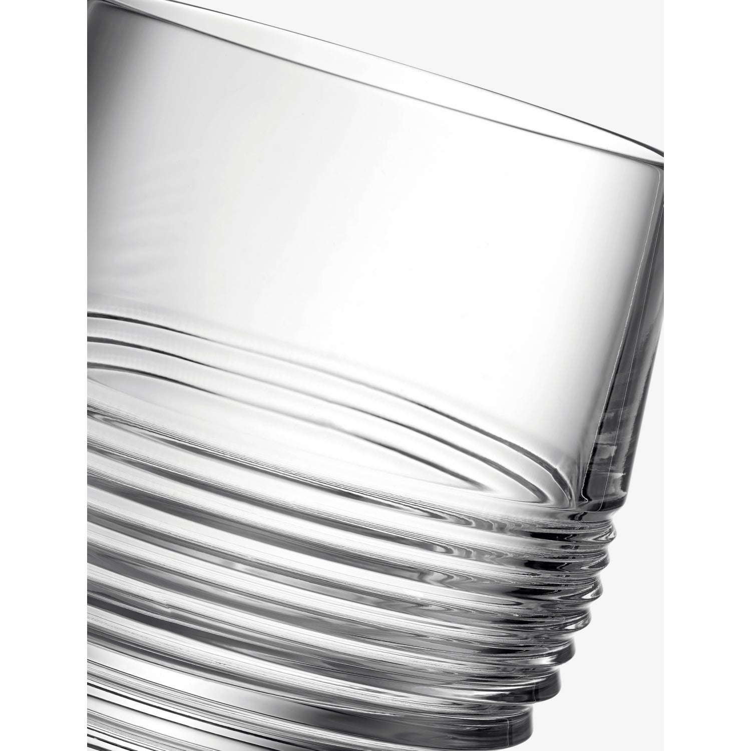 Waterford mixed glass tumblers 255ml set of four (British brand)