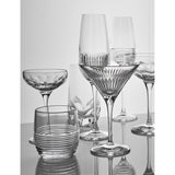 Waterford mixed glass tumblers 255ml set of four (British brand)