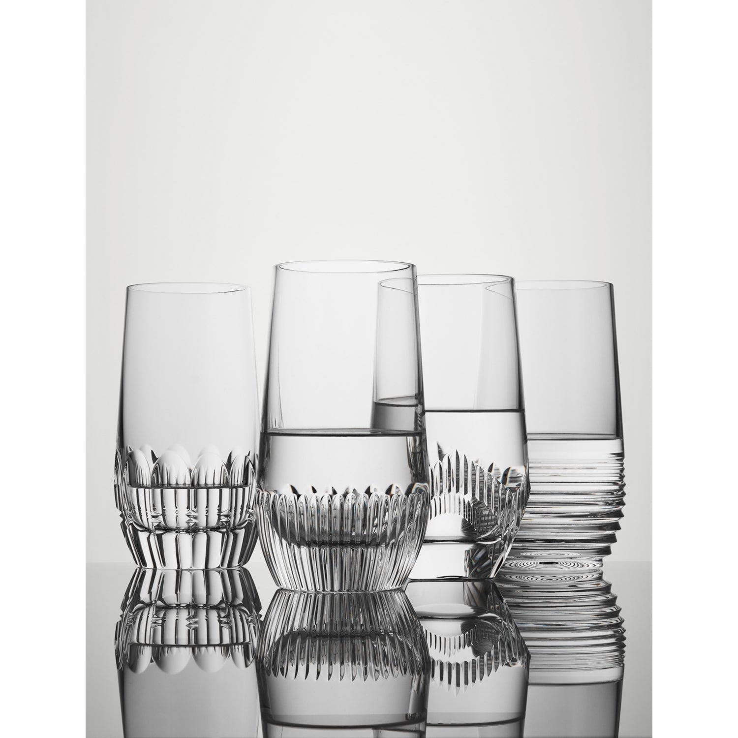Waterford Mixology crystal hiball glasses 430ml set of four, UK version