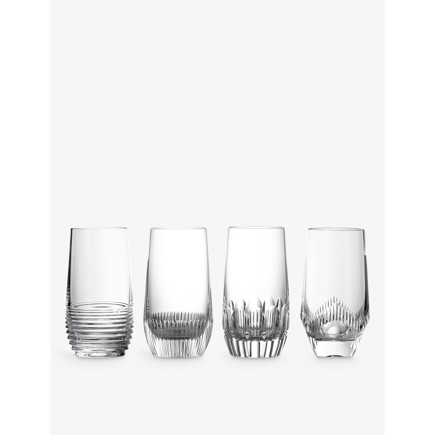 Waterford Mixology crystal hiball glasses 430ml set of four, UK version