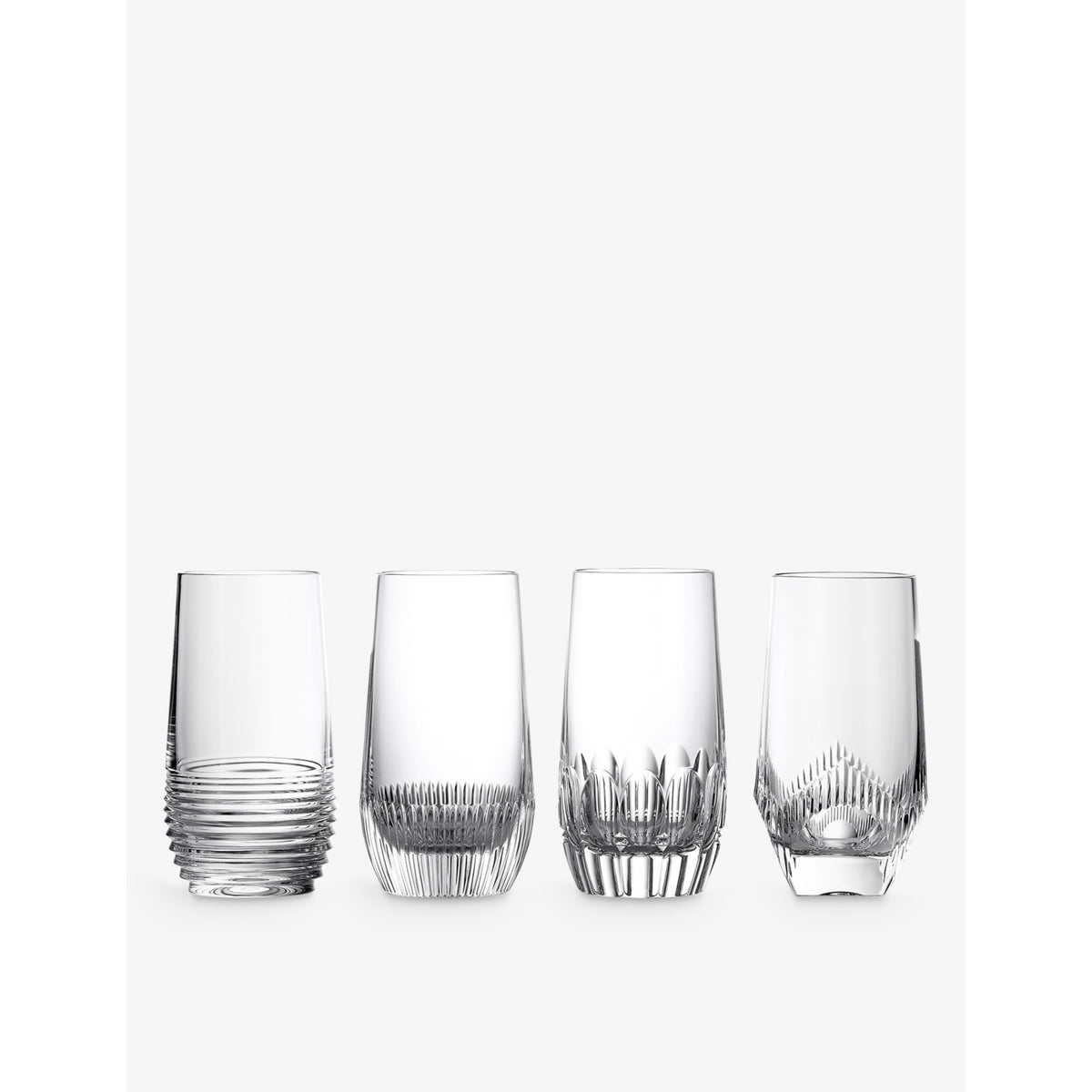Waterford Mixology crystal hiball glasses 430ml set of four, UK version
