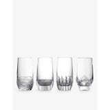 Waterford Mixology crystal hiball glasses 430ml set of four, UK version