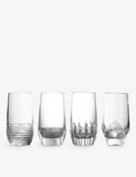 Waterford Mixology crystal hiball glasses 430ml set of four, UK version