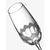 Mixology crystal flute glasses set of four 335ml (British brand)
