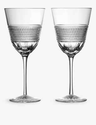 Waterford Copper Coast red wine glasses 470ml set of two - British product