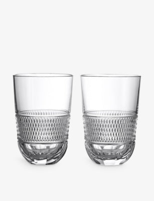 Waterford Copper Coast crystal glasses 450ml set of two - British product