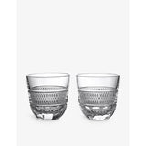 Waterford crystal glass tumblers set of two 225ml, imported from the UK