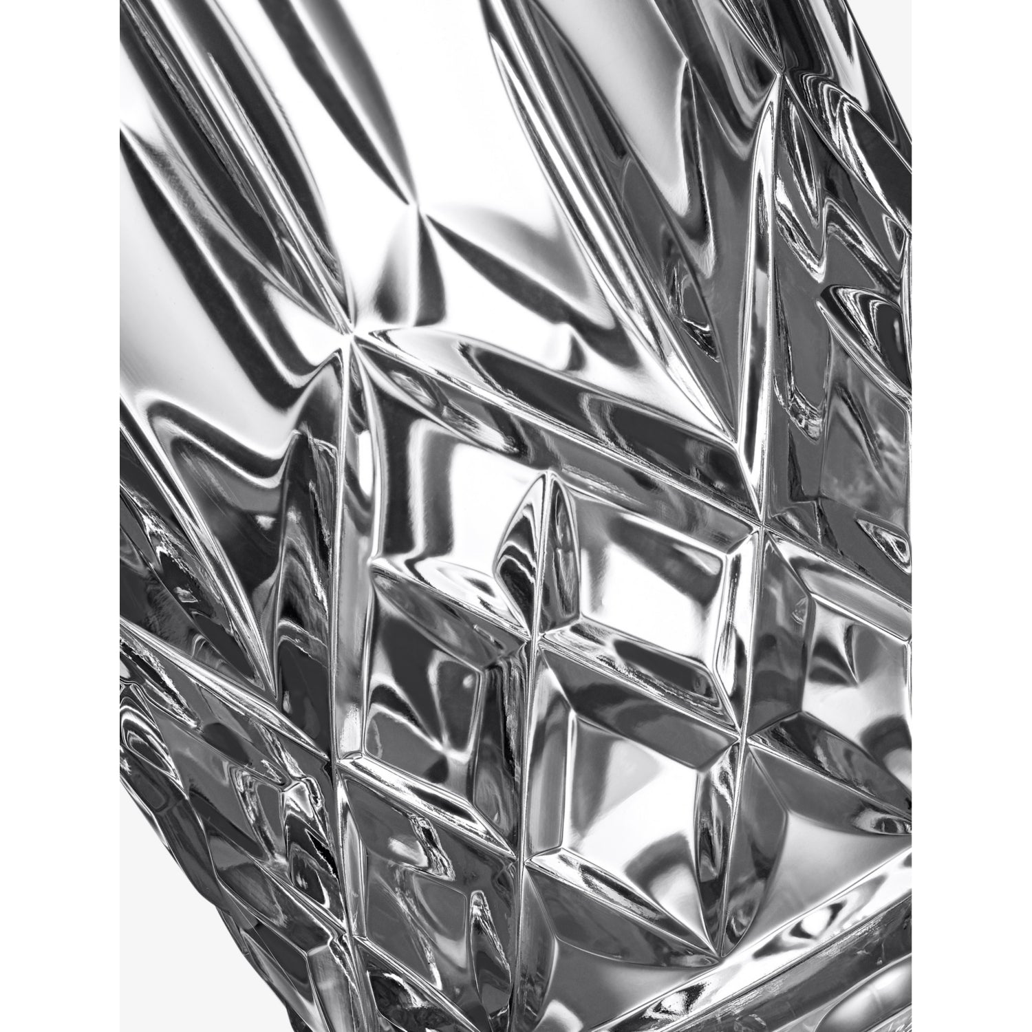 Waterford Lismore crystal glass vase 20cm (British brand)