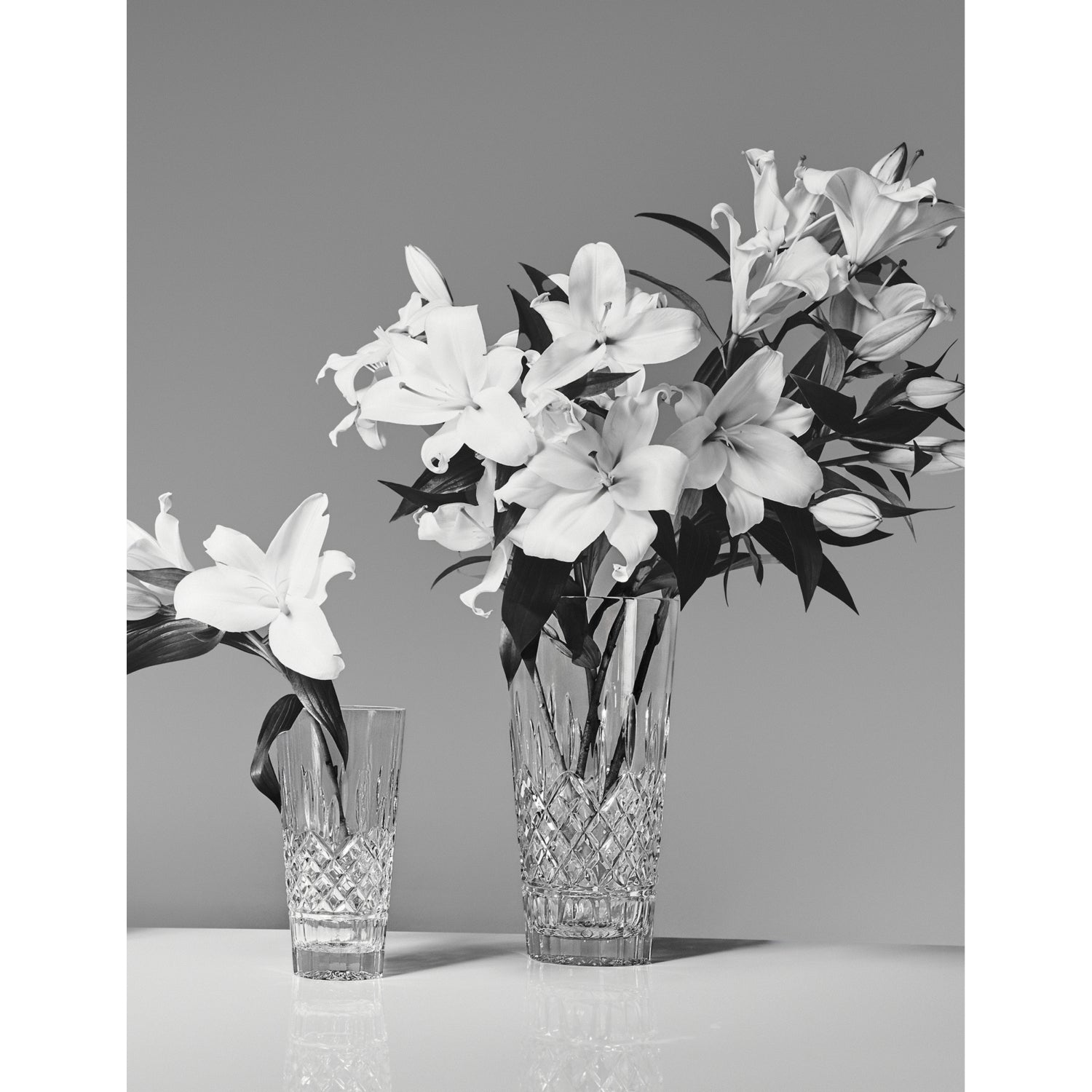Waterford Lismore crystal glass vase 20cm (British brand)