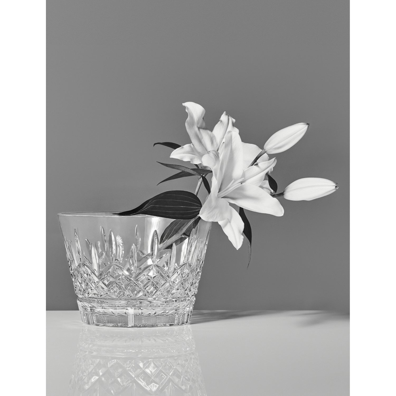 Waterford Lismore crystal glass bowl 23cm (British brand)