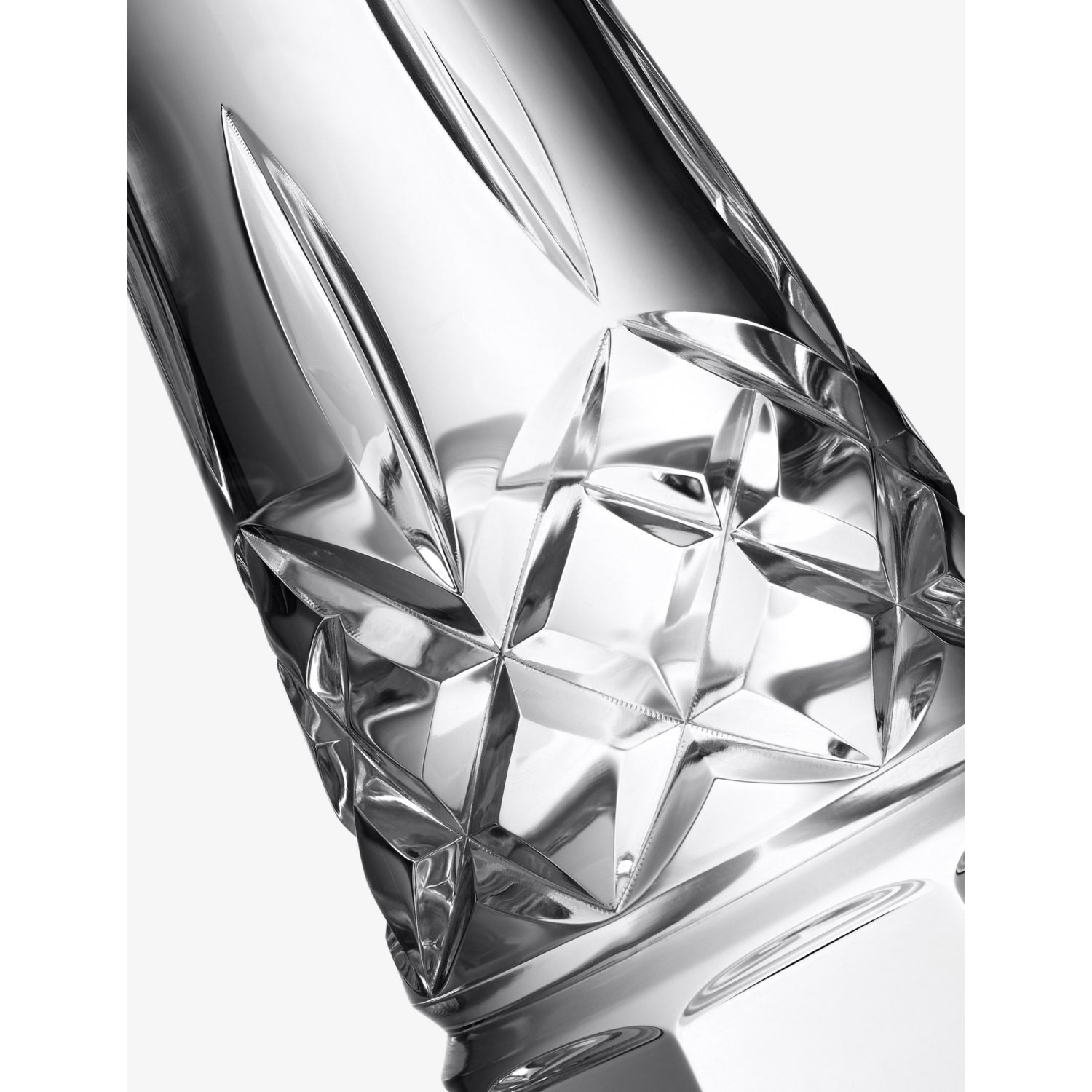 Waterford Lismore crystal candlesticks 25cm set of two, imported from the UK