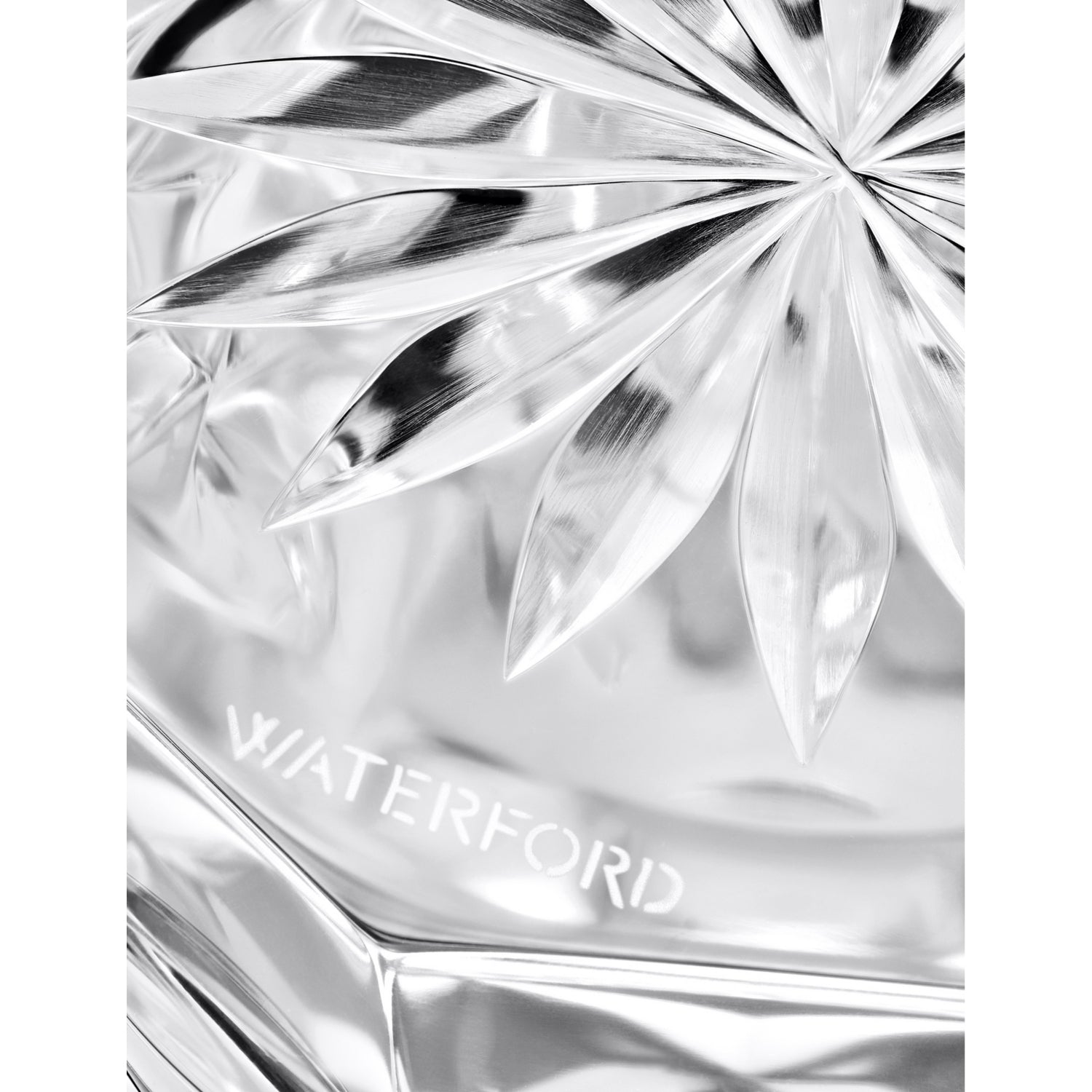 Waterford Lismore crystal candlesticks set of two 15cm, UK version