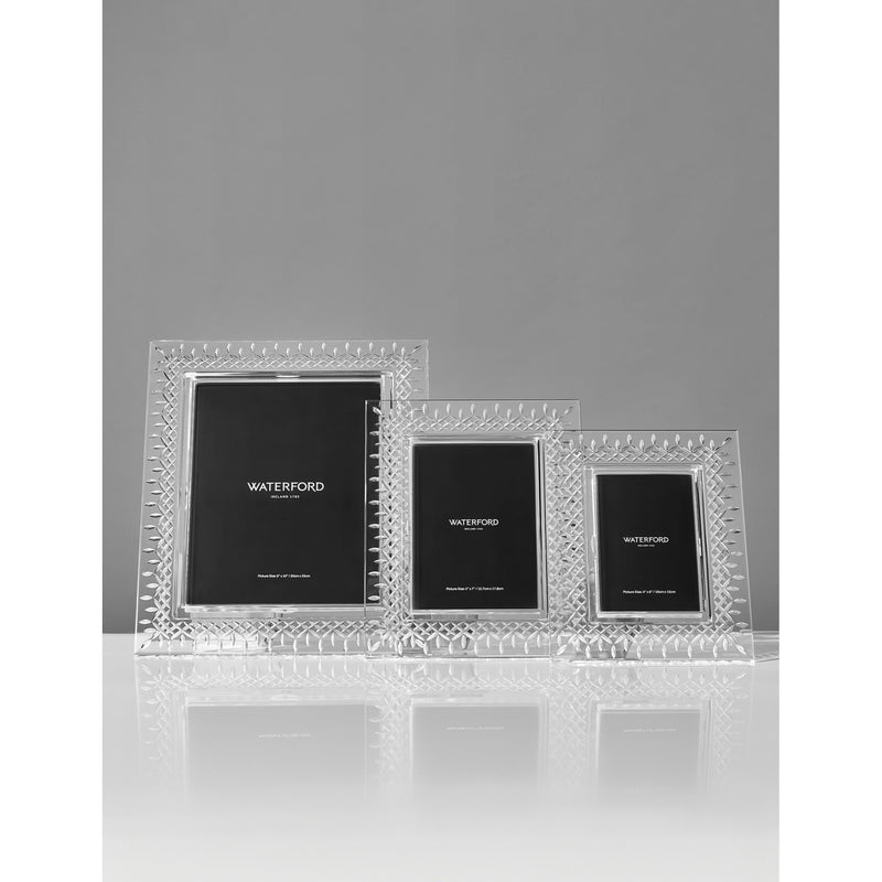 Waterford Lismore crystal photo frame 19 x 25cm, imported from the UK
