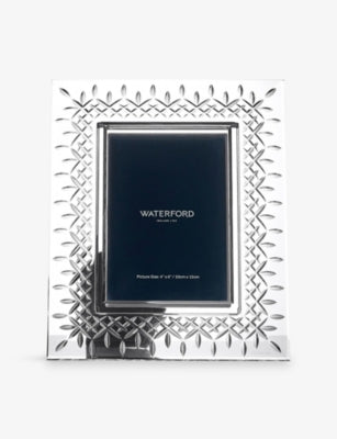Waterford Lismore crystal photo frame 19 x 25cm, imported from the UK
