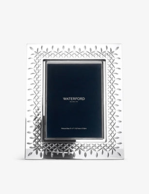Waterford Lismore crystal photo frame 22.5cm x 27.5cm - British product