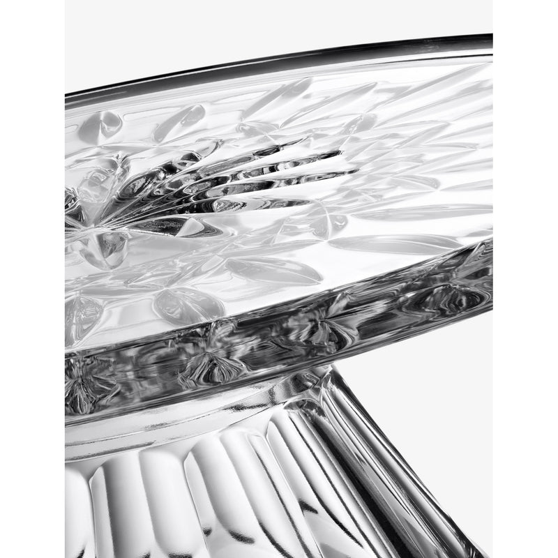Waterford Lismore crystal glass cake stand 28cm, imported from the UK