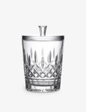 Waterford Lismore lidded crystal biscuit barrel 19cm - British product