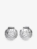 Waterford Lismore crystal salt and pepper set - British product