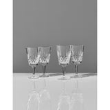 Waterford Lismore crystal glass goblet 410ml set of two (British brand)