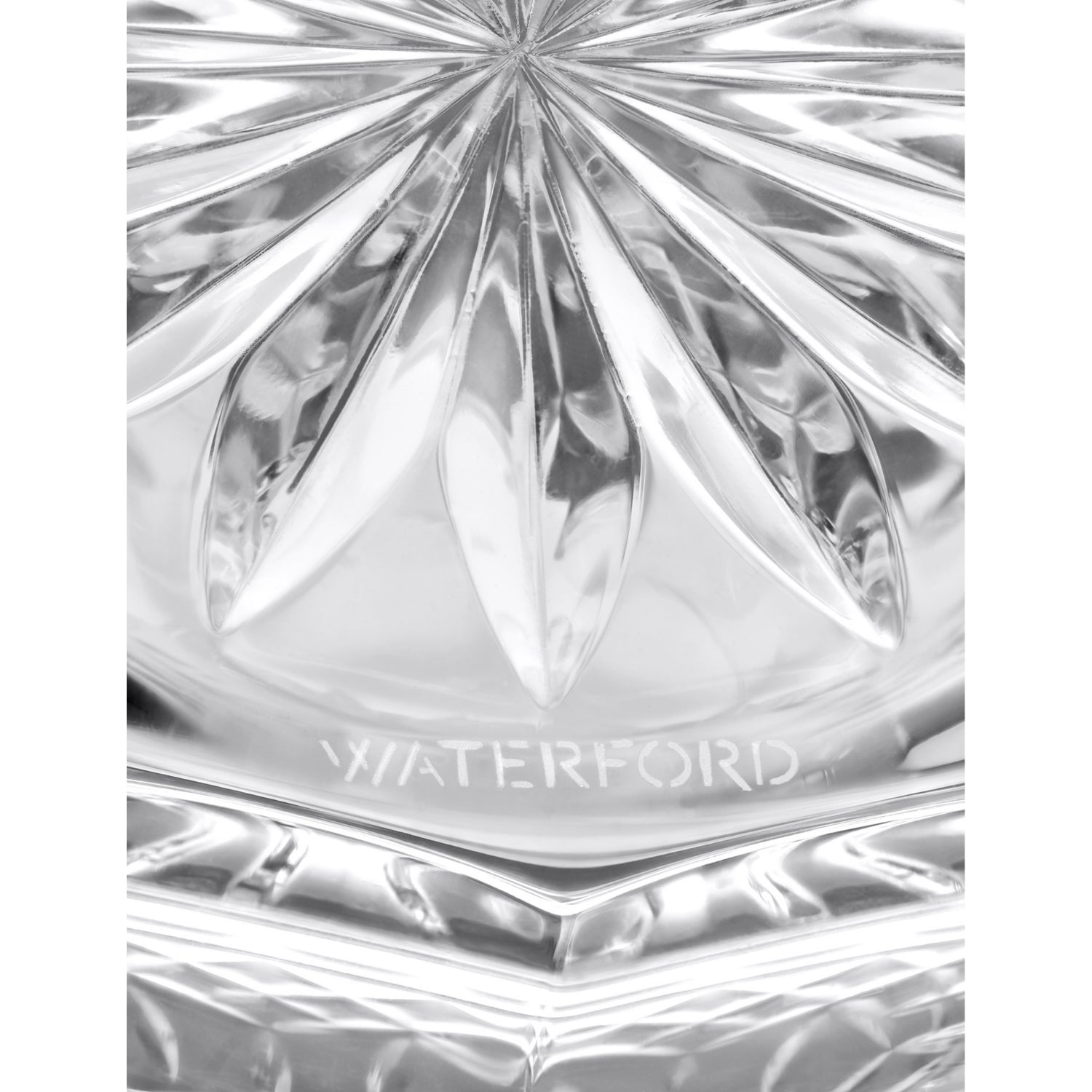 Waterford Lismore crystal pitcher and shot glass set of seven (British brand)
