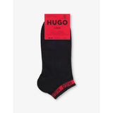 Logo-trim stretch-cotton ankle socks - 6