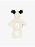 Jellycat Bashful Puppy rattle 18cm, imported from the UK