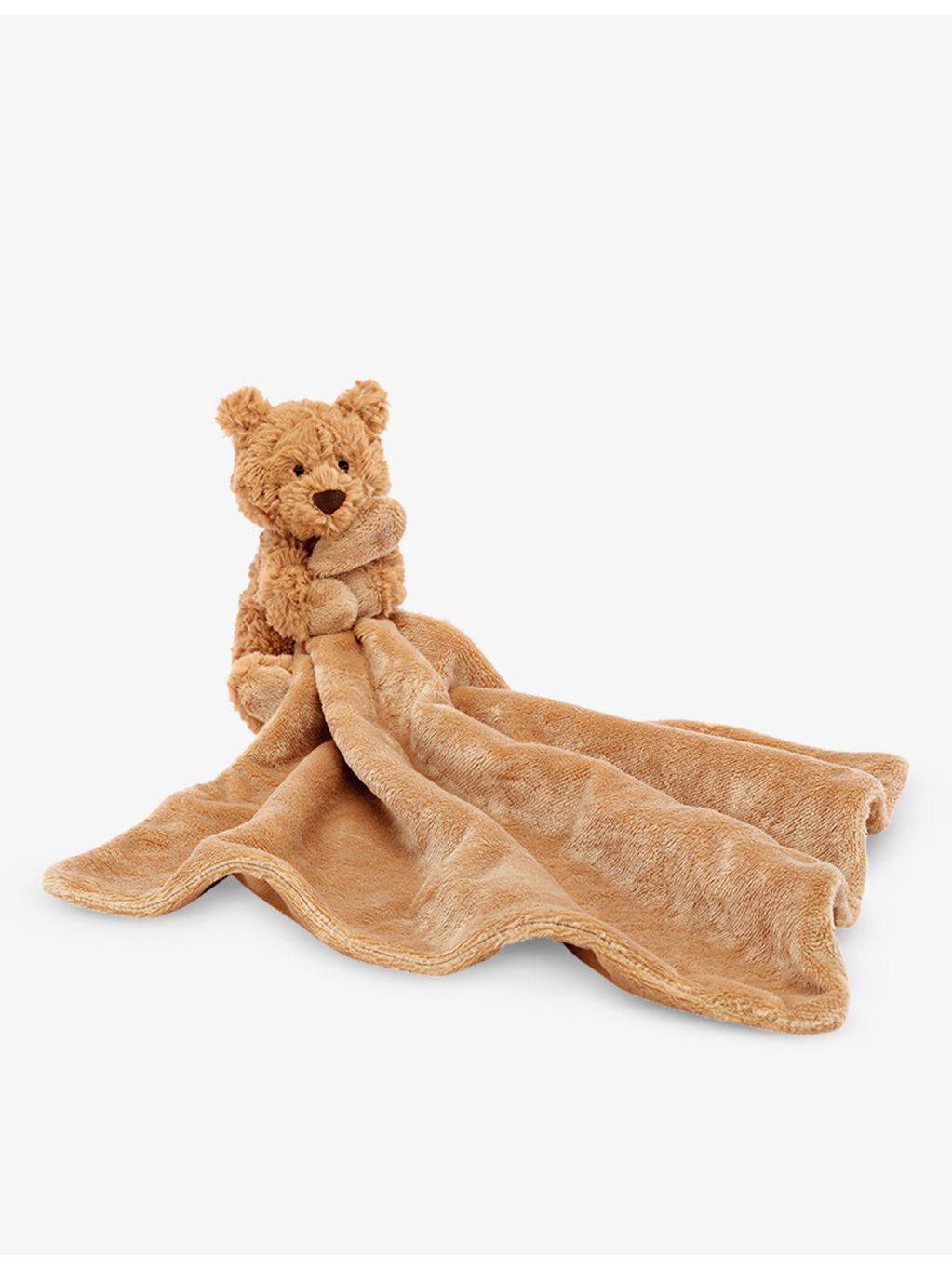 Jellycat Bartholomew Bear faux-fur soother 34cm, UK version