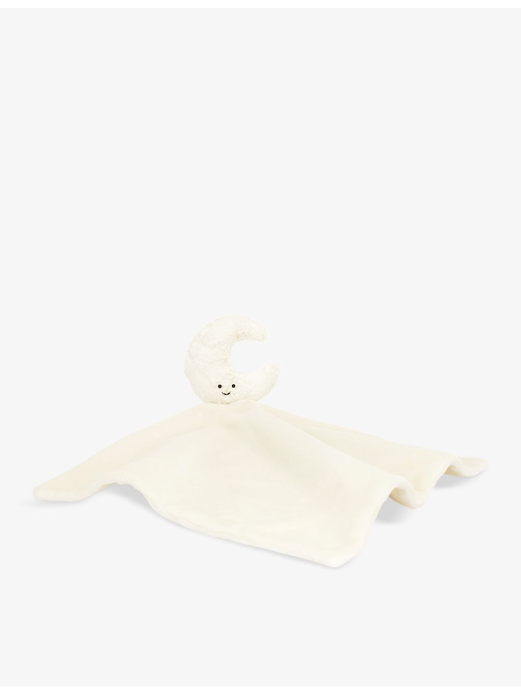 Jellycat Amuseable Moon faux-fur soother 34cm (British brand)